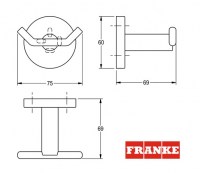 PERCHA DOBLE FIRMUS FRANKE